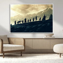 Fellowship Journey Wall Art – Fantasy Adventure Canvas Print by MyGreatCanvas | Canvas Wall Art Prints | Photo Prints & Wall Decor