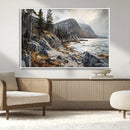 Serene Coastal View of Acadia National Park - Stunning