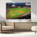 Angel Stadium Aerial Canvas Print – Los Angeles Angels
