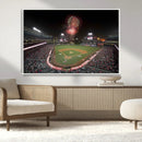 Fireworks at Angel Stadium – Los Angeles Angels Canvas