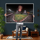 Fireworks at Angel Stadium – Los Angeles Angels Canvas