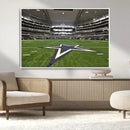Dallas Cowboys Football Team Print - Arlington AT&T Stadium by MyGreatCanvas | Canvas Wall Art Prints | Photo Prints & Wall Decor