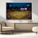 St. Louis Cardinals Baseball Team Print - Busch Stadium Wall by MyGreatCanvas | Canvas Wall Art Prints | Photo Prints & Wall Decor