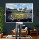 New York Mets Baseball Team Print - Citi Field Stadium Wall