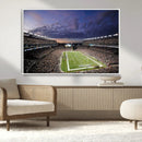 New England Patriots Football Team Print - Foxborough by MyGreatCanvas | Canvas Wall Art Prints | Photo Prints & Wall Decor
