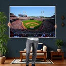 Cincinnati Reds Baseball Canvas Print - American Ball