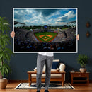 3-Panel Kauffman Stadium Wall Art Print | Large Kansas City