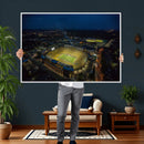 Michigan Wolverines Football Team Print - Michigan Stadium
