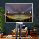 Michigan Wolverines Print - Michigan Stadium Wall Art Canvas
