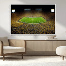 Stadium in Michigan Wall Art Canvas Print, Framed American