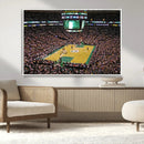 TD Garden Basketball Canvas Wall Art - Boston Celtics Live by MyGreatCanvas | Canvas Wall Art Prints | Photo Prints & Wall Decor