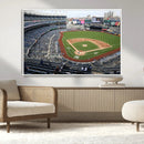 New York Yankees Baseball Team Print - Yankee Stadium Wall
