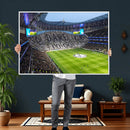 Tottenham Hotspur Stadium Canvas Print, Match Day Triple