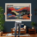 Yayoi Kusama Wall Art – Framed Japanese Abstract Art Print,
