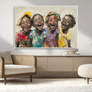 Shai Yossef style Joyful Childhood Canvas Wall Art - by MyGreatCanvas | Canvas Wall Art Prints | Photo Prints & Wall Decor