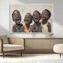 Shai Yossef Print - Joyful Childhood Canvas Wall Art -