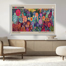 Yayoi Kusama Wall Art Canvas Print, Abstract Art, Large