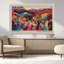 Yayoi Kusama Wall Art Canvas Print, Abstract Art, Large