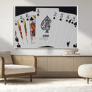 Poker Wall Art - Playing Cards Canvas Wall Art Print - Ace by MyGreatCanvas | Canvas Wall Art Prints | Photo Prints & Wall Decor