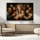 Religious Canvas Wall Art Print - Madonna and Child with by MyGreatCanvas | Canvas Wall Art Prints | Photo Prints & Wall Decor