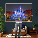 Disney Castle Wall Art Canvas Print – Magical Fairytale