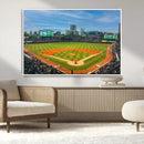 Wrigley Field Chicago Cubs Panoramic Canvas Print – by MyGreatCanvas | Canvas Wall Art Prints | Photo Prints & Wall Decor