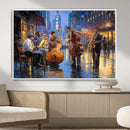 Colorful Jazz Wall Art - African American Music Canvas Print