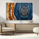 Abstract Tree Rings Wall Art Canvas Print – Modern Wood by MyGreatCanvas | Canvas Wall Art Prints | Photo Prints & Wall Decor