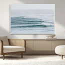 Ocean Waves Wall Art Canvas Print – Framed Surfer Lineup by MyGreatCanvas | Canvas Wall Art Prints | Photo Prints & Wall Decor