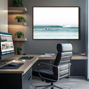 Surfing Wall Art Canvas Print – Framed Ocean Waves