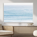 Ocean Wave Surfer Wall Art – Framed Minimal Seascape Canvas by MyGreatCanvas | Canvas Wall Art Prints | Photo Prints & Wall Decor