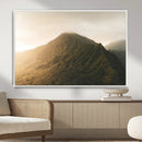 Mountain Wall Art – Framed Sunset Landscape Canvas Artwork, by MyGreatCanvas | Canvas Wall Art Prints | Photo Prints & Wall Decor