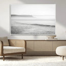 Black and White Seascape Wall Art Canvas Print – Framed by MyGreatCanvas | Canvas Wall Art Prints | Photo Prints & Wall Decor