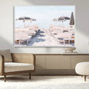 Minimalist Beach Wall Art Canvas Print – Framed Pastel Sand by MyGreatCanvas | Canvas Wall Art Prints | Photo Prints & Wall Decor