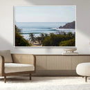 Tropical Beach Scene Wall Art Canvas Print – Framed Coastal by MyGreatCanvas | Canvas Wall Art Prints | Photo Prints & Wall Decor