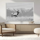 Elk Photography Wall Art Canvas Print, Framed Mountain by MyGreatCanvas | Canvas Wall Art Prints | Photo Prints & Wall Decor