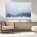 Winter Forest Wall Art Canvas Print – Framed Snowy Landscape by MyGreatCanvas | Canvas Wall Art Prints | Photo Prints & Wall Decor