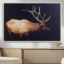 Bull Elk Decor Wall Art Canvas Print – Framed Elk by MyGreatCanvas | Canvas Wall Art Prints | Photo Prints & Wall Decor