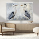 Heron Wall Art Wall Art Canvas Print, Framed Bird Canvas by MyGreatCanvas | Canvas Wall Art Prints | Photo Prints & Wall Decor