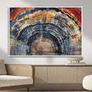 Tree Rings Wall Art Canvas Print – Framed Wood Art Picture by MyGreatCanvas | Canvas Wall Art Prints | Photo Prints & Wall Decor