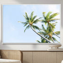 Palm Trees Wall Art Canvas Print – Framed Tropical Aesthetic by MyGreatCanvas | Canvas Wall Art Prints | Photo Prints & Wall Decor