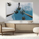 Tropical Palm Trees Wall Art Canvas Print Framed California by MyGreatCanvas | Canvas Wall Art Prints | Photo Prints & Wall Decor
