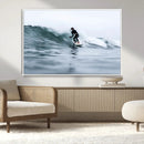Surfer on Wave Wall Art Canvas Print – Framed Ocean by MyGreatCanvas | Canvas Wall Art Prints | Photo Prints & Wall Decor