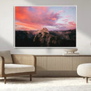 Half Dome Wall Art Canvas Print – Framed Yosemite National