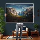 Yosemite National Park Canvas Wall Art – Framed Mountain by MyGreatCanvas | Canvas Wall Art Prints | Photo Prints & Wall Decor