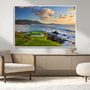 Pebble Beach Golf Links Wall Art Canvas Print – Iconic