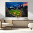 Target Field Wall Art Canvas Print – Baseball Stadium Scene, by MyGreatCanvas | Canvas Wall Art Prints | Photo Prints & Wall Decor
