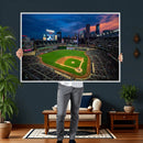 Target Field Wall Art Canvas Print – Baseball Stadium