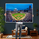 Target Field Stadium Wall Art Canvas Print – Minnesota Twins