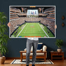 Chicago Bears Soldiers Field Wall Art Canvas Print – Framed